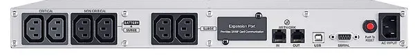 CyberPower USV, PFC-Serie, 19" 1HE, 1500VA/900W, Line-Interactive, reiner Sinus, USB/RS232, – Bild 3