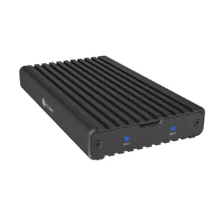 ICY BOX IB-2817M-C32, 2-fach M.2 PCIe NVMe Gehäuse, Host USB 3.2 Gen2x2 Type-C® 20 Gbit/s, für 22×30/42/60/80 mm M.2 SSD, Aluminium ICY BOX IB-2817M-C32, 2-fach M.2 PCIe NVMe Gehäuse, Host USB 3.2 Gen2x2 Type-C® 20 Gbit/s, für 22×30/42/60/80 mm M.2 SSD, Aluminium
