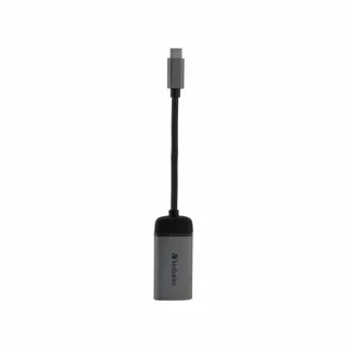 Verbatim 49143 Videokabel-Adapter 0,1 m USB Typ-C HDMI Schwarz, Silber Verbatim 49143 Videokabel-Adapter 0,1 m USB Typ-C HDMI Schwarz, Silber