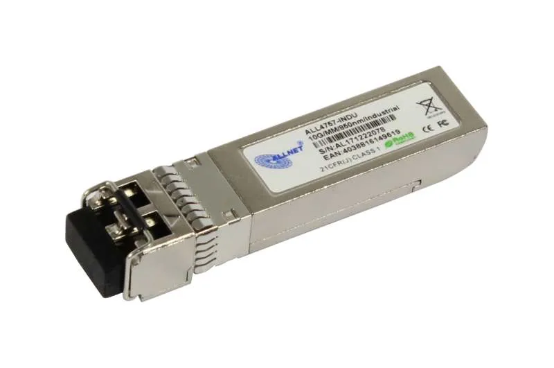 ALLNET Switch Modul ALL4757-INDU SFP+(Mini-GBIC), 10Gbit, SR/LC, Multimode, Industrial -40/+85 Grad, ALLNET Switch Modul ALL4757-INDU SFP+(Mini-GBIC), 10Gbit, SR/LC, Multimode, Industrial -40/+85 Grad,