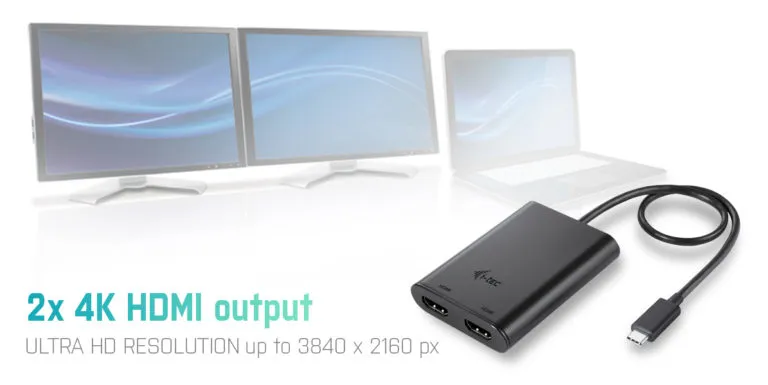 i-tec USB-C 3.1 Dual 4K HDMI Video Adapter – Bild 5