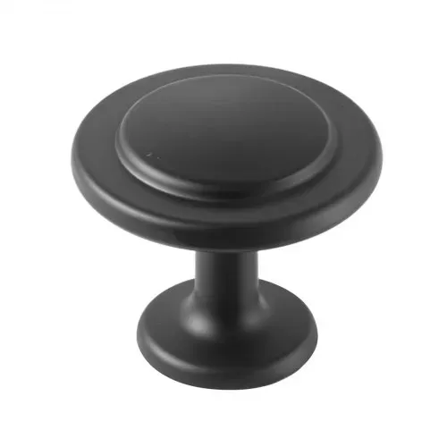 VEVOR Möbelknöpfe, 30er-Pack, 31 mm, Schrankknöpfe aus schwarzer Zinklegierung, massive Küchenknöpfe, Schubladenknöpfe, Knauf mit Schrauben für Badezimmer, Schränke, Schubladen, Küche – Bild 10