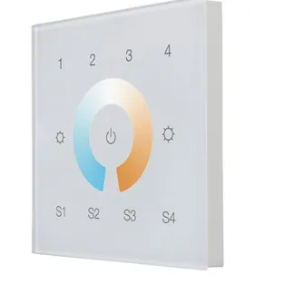 Synergy 21 LED Serie EOS 07 DALI Wandtaster DT8 CCT 4 group Synergy 21 LED Serie EOS 07 DALI Wandtaster DT8 CCT 4 group