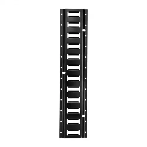 VEVOR E-Track-Zurrschienen-Set, 4er-Pack 0,6 m E-Track-Schienen, 20 Stk, inkl. 2 Ratschengurten & 4 O-Ringen & 4 Zurrgurten mit D-Ring & 2 Einzelschlitzen & 8 Endkappen, für Garagen, Lieferwagen – Bild 9