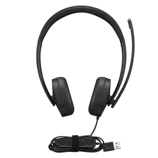 Lenovo 4XD1P83425 Kopfhörer & Headset Kabelgebunden Kopfband Anrufe/Musik USB Typ-A Schwarz Lenovo 4XD1P83425 Kopfhörer & Headset Kabelgebunden Kopfband Anrufe/Musik USB Typ-A Schwarz