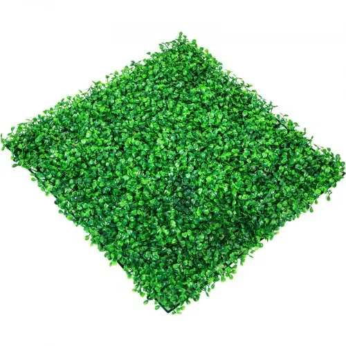 VEVOR Künstliche Pflanzenwand 48 Stk. 10 x 10 Zoll, Sichtschutz Hecke Künstlich Grün, Künstliche Buchsbaumplatte PE, Sichtschutz Kunstpflanzen 25 x 25 cm Sichtschutzhecke Wanddekoration Pflanzenwand – Bild 8