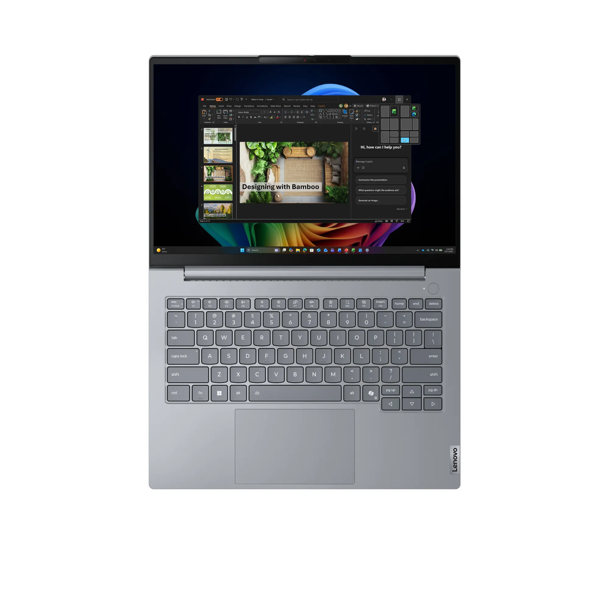 Lenovo ThinkBook 14 G9 IPL Copilot+ PC Intel Core Ultra 5 325 Laptop 35,6 cm (14") WUXGA 32 GB DDR5-SDRAM 512 GB SSD Wi-Fi 7 (802.11be) Windows 11 Pro Deutsch Grau – Bild 6