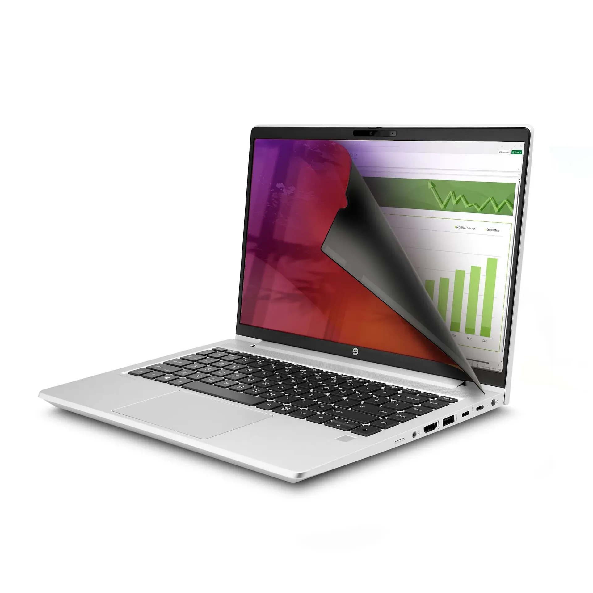 StarTech.com 14G-PRIVACY-SCREEN Blickschutzfilter 35,6 cm (14") Laptop Rahmenloser Blickschutzfilter – Bild 3