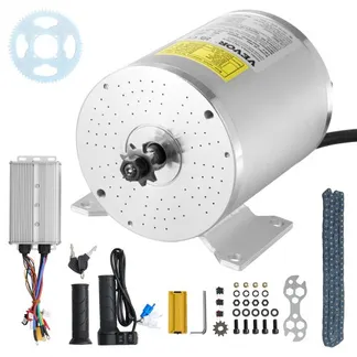 VEVOR 3000 W elektrischer bürstenloser Gleichstrommotor-Bausatz – 72 V 4900 U/min Motor mit verbessertem Drehzahlregler und Gasgriff-Bausatz für Go Karts E-Bike Motorrad Roller Heimwerker VEVOR 3000 W elektrischer bürstenloser Gleichstrommotor-Bausatz – 72 V 4900 U/min Motor mit verbessertem Drehzahlregler und Gasgriff-Bausatz für Go Karts E-Bike Motorrad Roller Heimwerker
