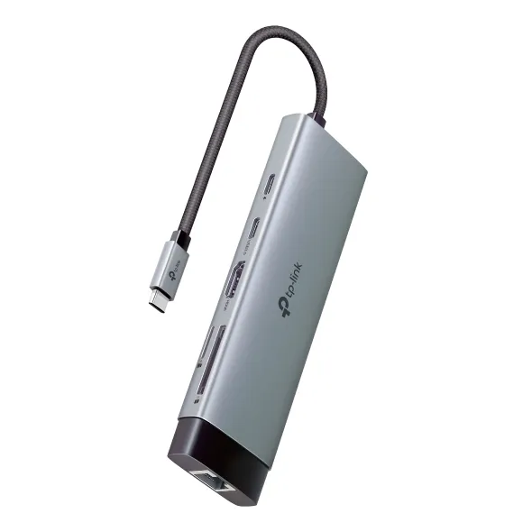TP-Link UH9120C Schnittstellen-Hub USB 3.2 Gen 1 (3.1 Gen 1) Type-C 5000 Mbit/s TP-Link UH9120C Schnittstellen-Hub USB 3.2 Gen 1 (3.1 Gen 1) Type-C 5000 Mbit/s