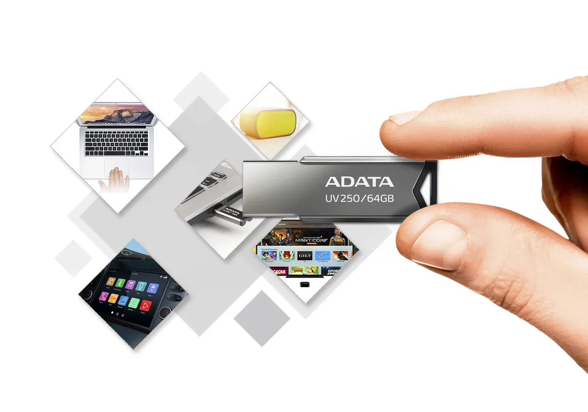 ADATA UV250 USB-Stick 16 GB USB Typ-A 2.0 Silber – Bild 7