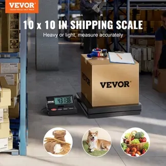 VEVOR Plattformwaage 10g-50kg Paketwaage 2g Genauigkeit Digitalwaage kg/lbs/lbs:oz/g Zählwaage 250x250x43mm ABS-Gehäuse Tara-/Hold-Funktionen AC/DC-Netzteil Industriewaage Briefwaage Waage VEVOR Plattformwaage 10g-50kg Paketwaage 2g Genauigkeit Digitalwaage kg/lbs/lbs:oz/g Zählwaage 250x250x43mm ABS-Gehäuse Tara-/Hold-Funktionen AC/DC-Netzteil Industriewaage Briefwaage Waage