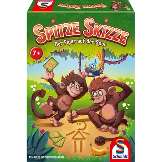 Spitze Skizze, Brettspiel Spitze Skizze, Brettspiel