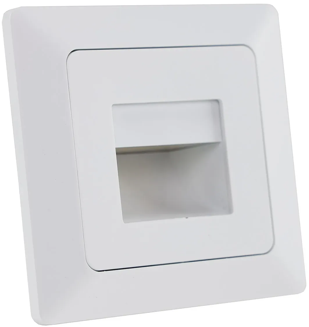 MILOS LED-Einbauleuchte “COB” weiß matt 80x80mm, 3000k, warmweiß, 55Lumen MILOS LED-Einbauleuchte “COB” weiß matt 80x80mm, 3000k, warmweiß, 55Lumen