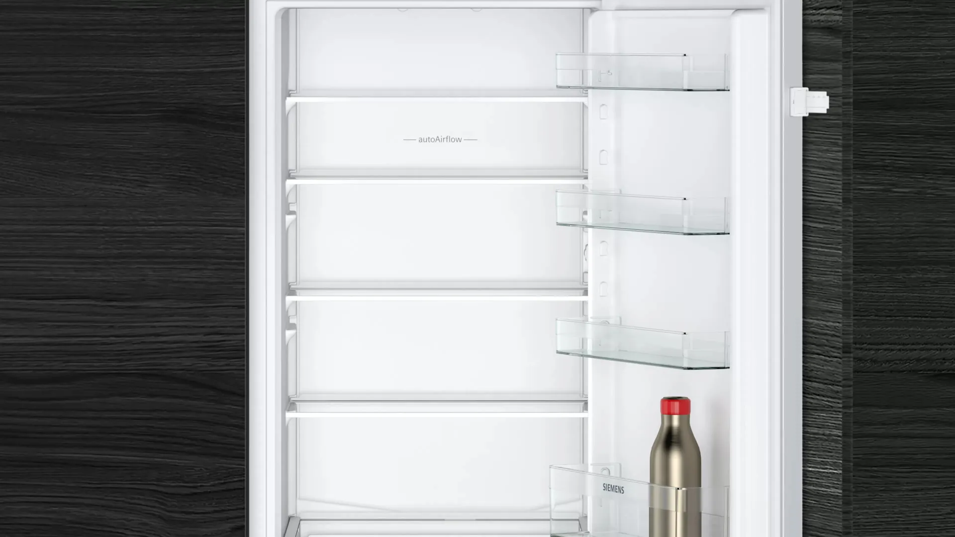 Siemens iQ100 KI87VNSE0 Kühl- und Gefrierkombination Integriert 270 l Weiß – Bild 4