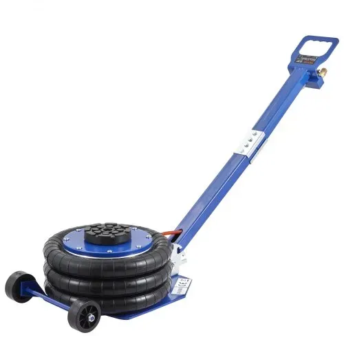 VEVOR Pneumatischer Wagenheber Air Jack 3 t, Blau Dreifachbeutel Luftheber 140-450 mm Hubhöhe Sack Luftwagenheber, 5 Minuten Hub Luftheber Wagenheberheber Wagenheber für SUV, Lkw Blau – Bild 10