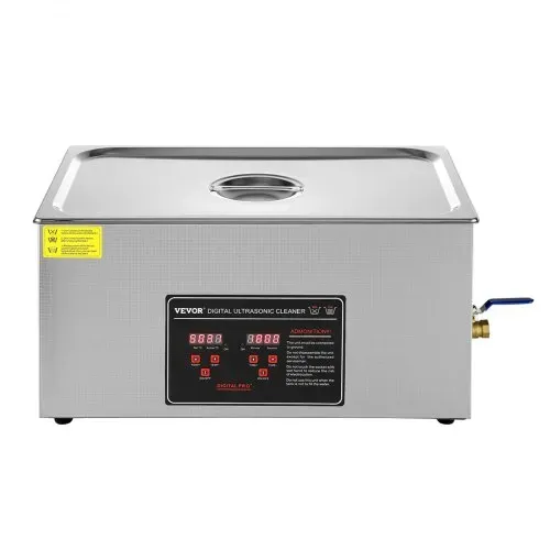 VEVOR Ultraschallreiniger Ultraschall Edelstahl-Reinigungsgerät 480 W, 22 L Ultraschallreinigungsgerät mit Digitaler Anzeige 0-30 Min, Reinigung Ultraschall für Schmuck, Brillen, Uhren usw. – Bild 8