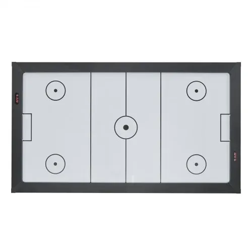 VEVOR Air Hockey Tisch (214 cm) mit 2 Pushern & 2 Pucks & elektronischem Punktezähler & X-förmigen Beinen, luftbetriebener Hockey-Spieltisch für Familienspielzimmer Partys Familientreffen Büro – Bild 9