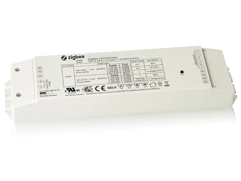Synergy 21 LED Serie EOS 10 ZigBee CV Controller+Netzteil 4-Kanal 100W RGB-W 24V Synergy 21 LED Serie EOS 10 ZigBee CV Controller+Netzteil 4-Kanal 100W RGB-W 24V