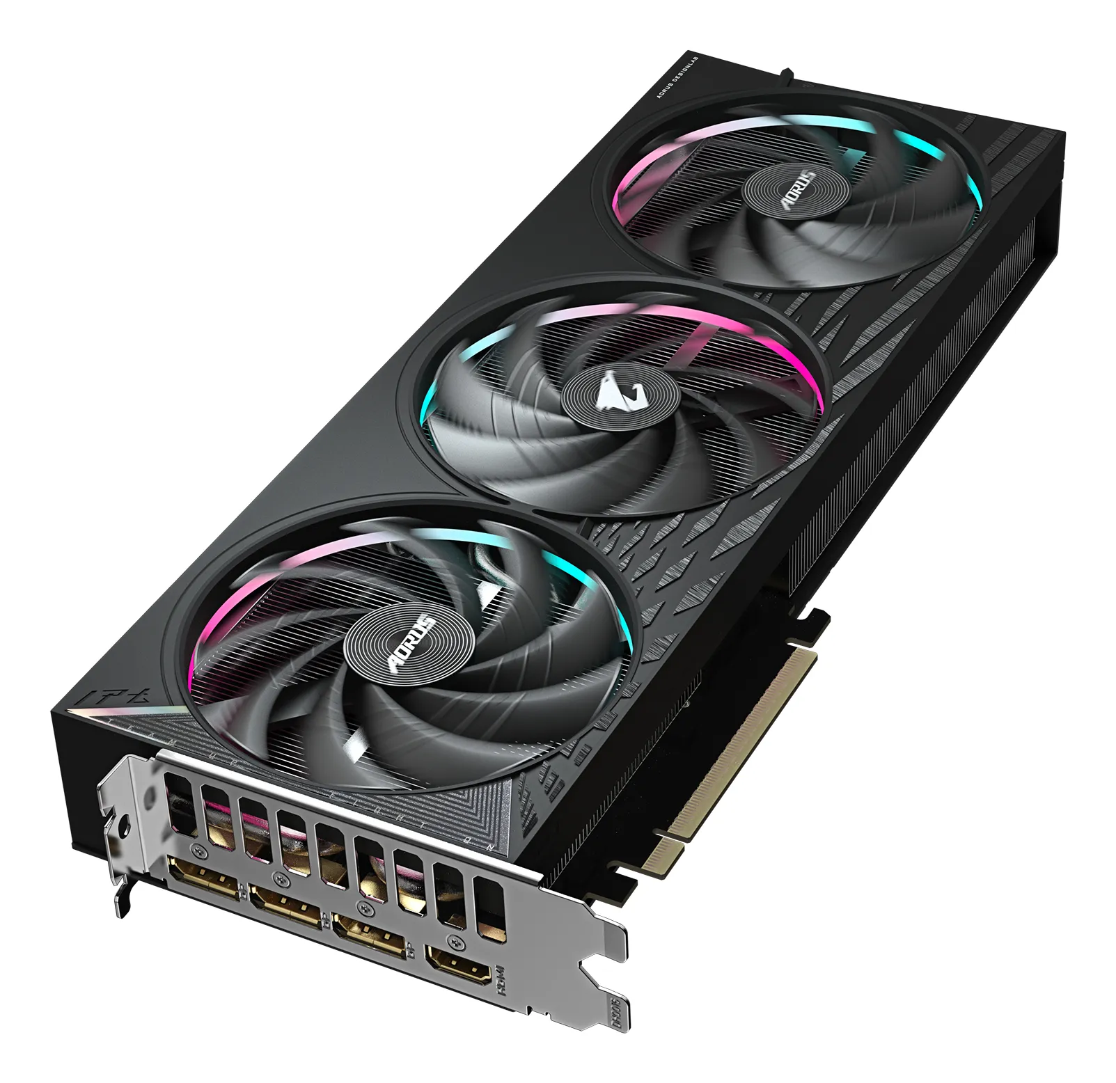 GIGABYTE AORUS GeForce RTX 5060 ELITE 8G Grafikkarte - 8GB GDDR7, 128bit, PCI-E 5.0, 2722 MHz Kerntakt, 3 x DisplayPort, 1 x HDMI, GV-N5060AORUS E-8GD – Bild 4