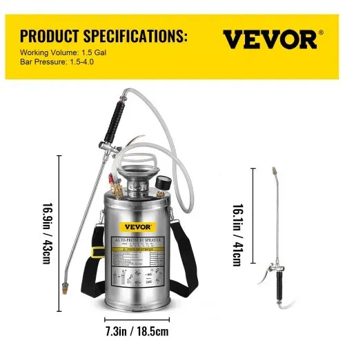 VEVOR Gartenteichvernebler 6L ultraschall nebelmaschine Edelstahlultraschall-nebelmaschine geeignet für Haus, Garten, Touristenfahrzeuge, Spezialfahrzeuge Schiffe, Fahrzeugreinigung, Teppichreinig – Bild 6