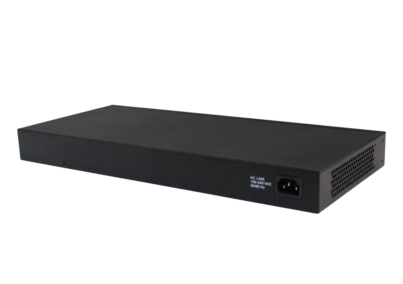 ALLNET Switch smart managed Layer2 24 Port • 24x GbE • 4x SFP+ • 19" • Lüfterlos • ALL-SG8428M-10G – Bild 3