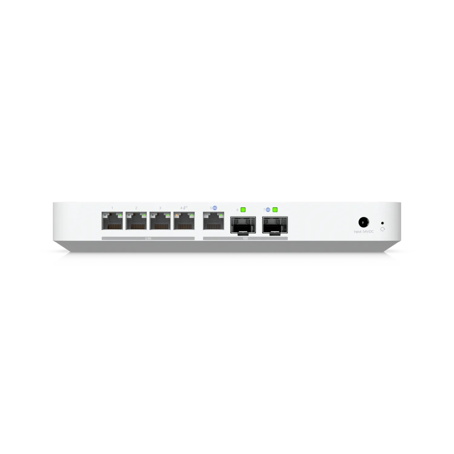 Ubiquiti UniFi Cloud Gateway Fiber • UniFi OS Console • 1x 10 GbE • 4x 2,5 GbE • 2x SFP+ • UCG-Fiber – Bild 4