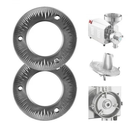 VEVOR Ersatz-Mahlscheiben 2er Set für VEVOR HN-2200 und HN-3000 Mais- und Gewürzmühlen, Mahlplatten für Trockenmahlung, Passend für Mais, Getreide & Gewürze, Trockenmahlscheiben aus Gusseisen VEVOR Ersatz-Mahlscheiben 2er Set für VEVOR HN-2200 und HN-3000 Mais- und Gewürzmühlen, Mahlplatten für Trockenmahlung, Passend für Mais, Getreide & Gewürze, Trockenmahlscheiben aus Gusseisen