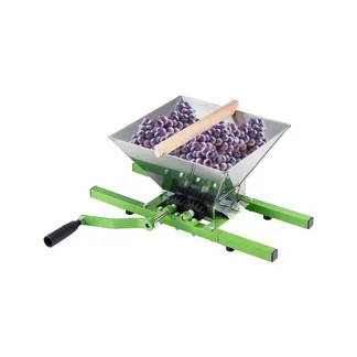 VEVOR 7 L Obstmühle Apfelmühle, große manuelle Mühle, Apfelpresse aus Edelstahl für Wein Apfelwein, manuelles Mahlwerk, Zerkleinerer Handmühle mit Rollengriff für Küche und Zuhause, grün VEVOR 7 L Obstmühle Apfelmühle, große manuelle Mühle, Apfelpresse aus Edelstahl für Wein Apfelwein, manuelles Mahlwerk, Zerkleinerer Handmühle mit Rollengriff für Küche und Zuhause, grün
