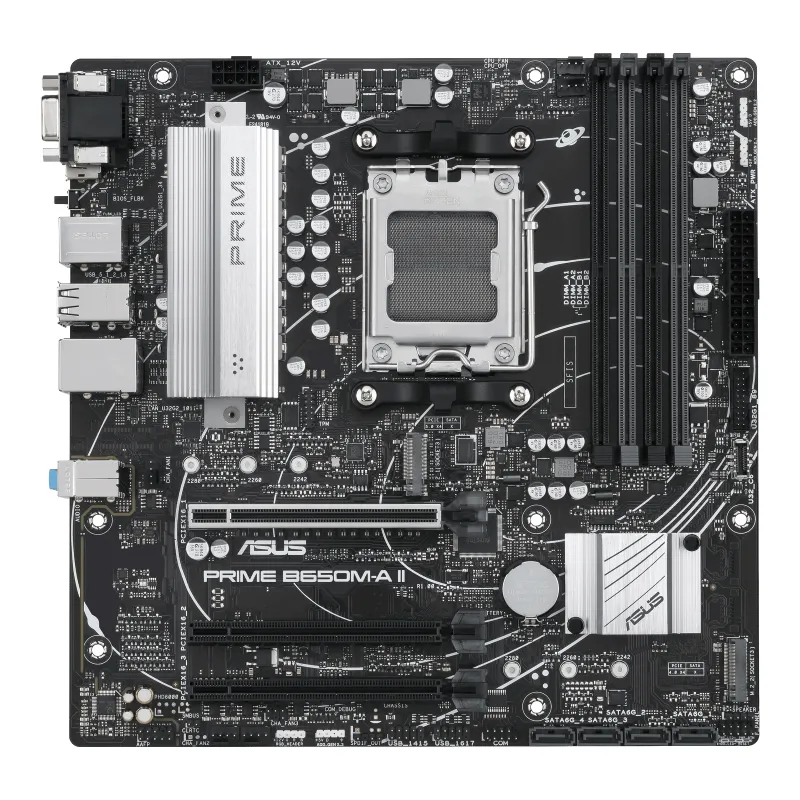 ASUS PRIME B650M-A II-CSM AMD B650 Sockel AM5 micro ATX ASUS PRIME B650M-A II-CSM AMD B650 Sockel AM5 micro ATX