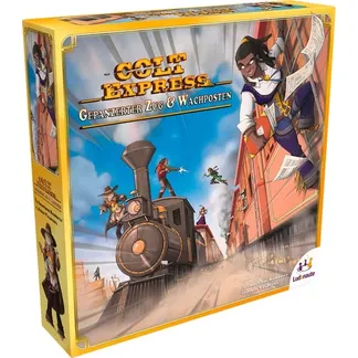 Colt Express – Gepanzerter Zug & Wachposten, Brettspiel Colt Express – Gepanzerter Zug & Wachposten, Brettspiel