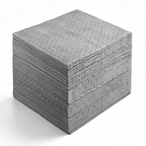 VEVOR 100 Stk. Ölsaugtücher 410x460mm Auffangmatten für Öl & Wasserbasis, Universelle Saugmatten zum Reinigen für Lager Werkstatt Garage Fabrik, 3-Lagige Polypropylen-Struktur, Saugstark, mit Box – Bild 8