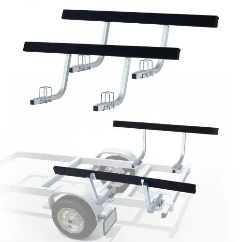 VEVOR Bootsanhängerführung 425 mm / 475 mm (Installationshöhe), 0-18 cm Einstellbar, aus Verstärktem Stahl mit Dicken Stützplatten, für Pontonanhänger mit Auflagen (L-Träger/Kasten/C-Profil) VEVOR Bootsanhängerführung 425 mm / 475 mm (Installationshöhe), 0-18 cm Einstellbar, aus Verstärktem Stahl mit Dicken Stützplatten, für Pontonanhänger mit Auflagen (L-Träger/Kasten/C-Profil)