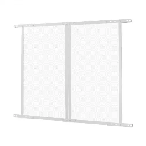 VEVOR Fliegengitter für Wohnmobil-Türen (660,4 x 609,6 mm) Türgitter, verstärktes & atmungsaktives Schutznetz aus Aluminiumlegierung für Haustieren weiß – Bild 8