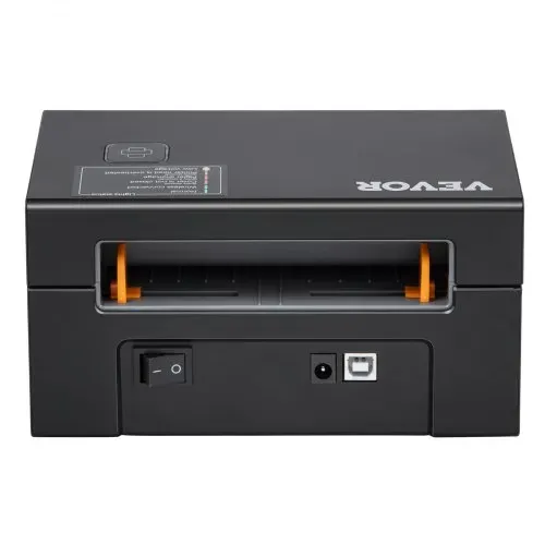 VEVOR Thermo-Etikettendrucker 175x109x94mm Edikettendruckgerät 300DPI Auflösung Labeldrucker Versandetiketten Drucker Bluetooth/USB Automatische Etikettenerkennung Windows Mac OS Linux Chromebook – Bild 10
