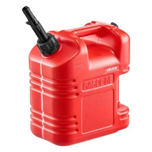 VEVOR Kraftstoff Kanister, 9,5 L, Benzinkanister mit Ausguss & klarer Skala, max. Durchflussrate 15L/min, Flüssigkeitsbehälter für die meisten Autos, Motorräder, ATVs & UTVs, rot, 1 Stk. – Bild 10