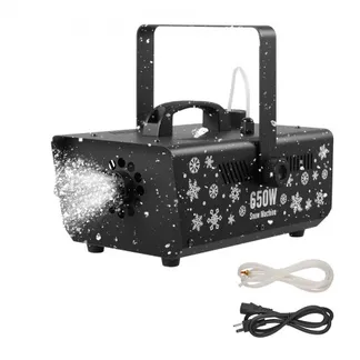 VEVOR Schneemaschine, 650-W-Schneekanone, Kunstschneeerzeuger, Schneeflockenmaschine, Kunstschneeflockenmaschine für den Innen- & Außenbereich für Feiertage, DJ-Partys, Weihnachtsdekoration VEVOR Schneemaschine, 650-W-Schneekanone, Kunstschneeerzeuger, Schneeflockenmaschine, Kunstschneeflockenmaschine für den Innen- & Außenbereich für Feiertage, DJ-Partys, Weihnachtsdekoration