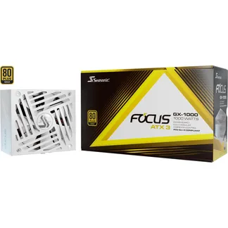 FOCUS GX-1000 1000W ATX3.1 White Edition, PC-Netzteil FOCUS GX-1000 1000W ATX3.1 White Edition, PC-Netzteil