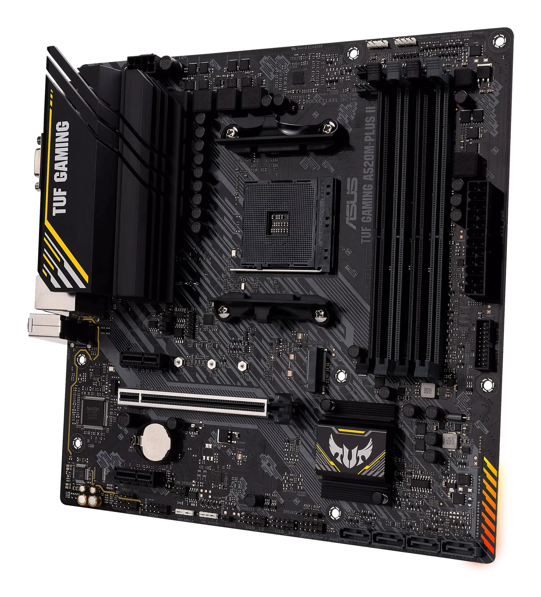 ASUS TUF GAMING A520M-PLUS II AMD A520 Sockel AM4 micro ATX – Bild 4