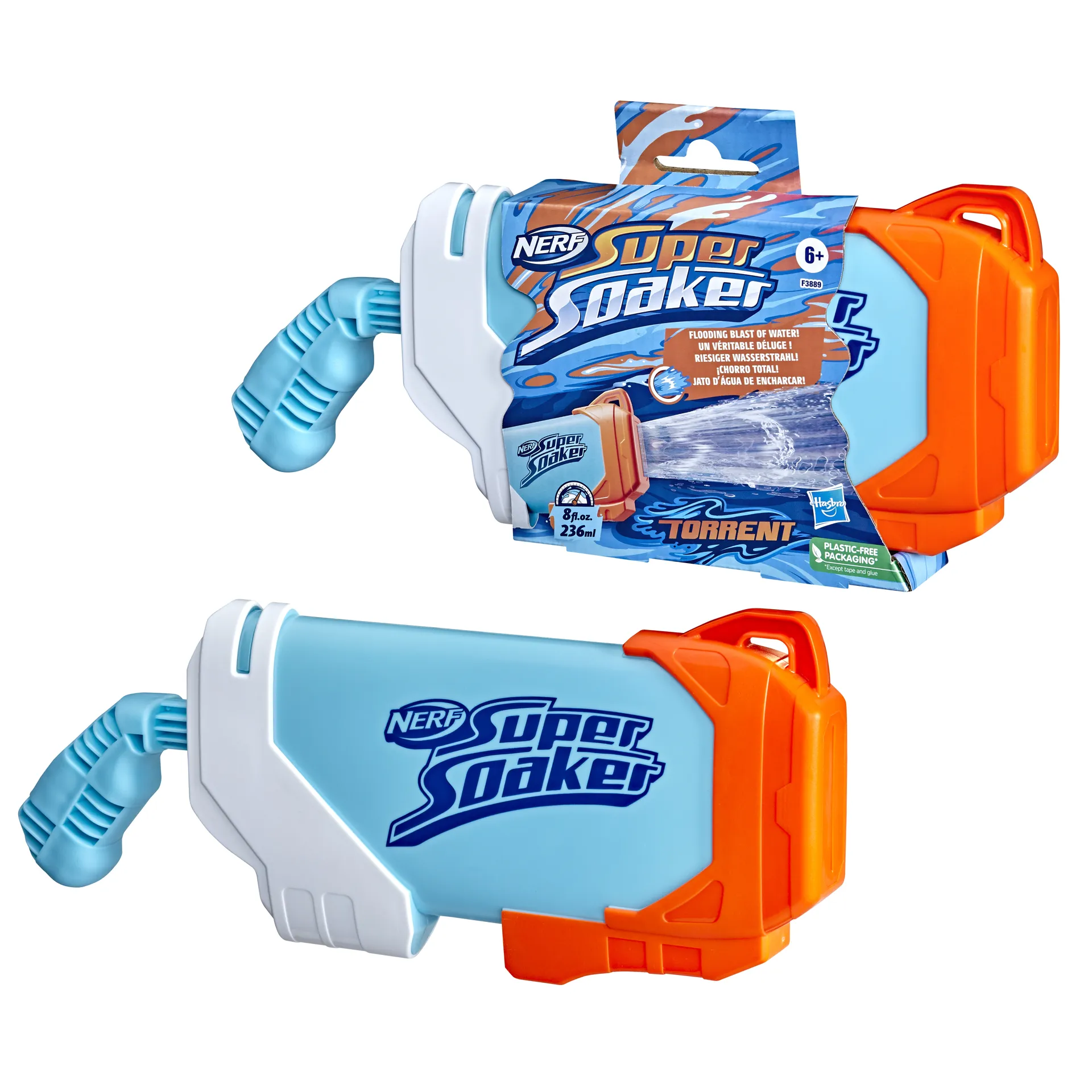 Nerf Super Soaker F38895L1 Wasserpistole/ Wasserballon 236 ml – Bild 7
