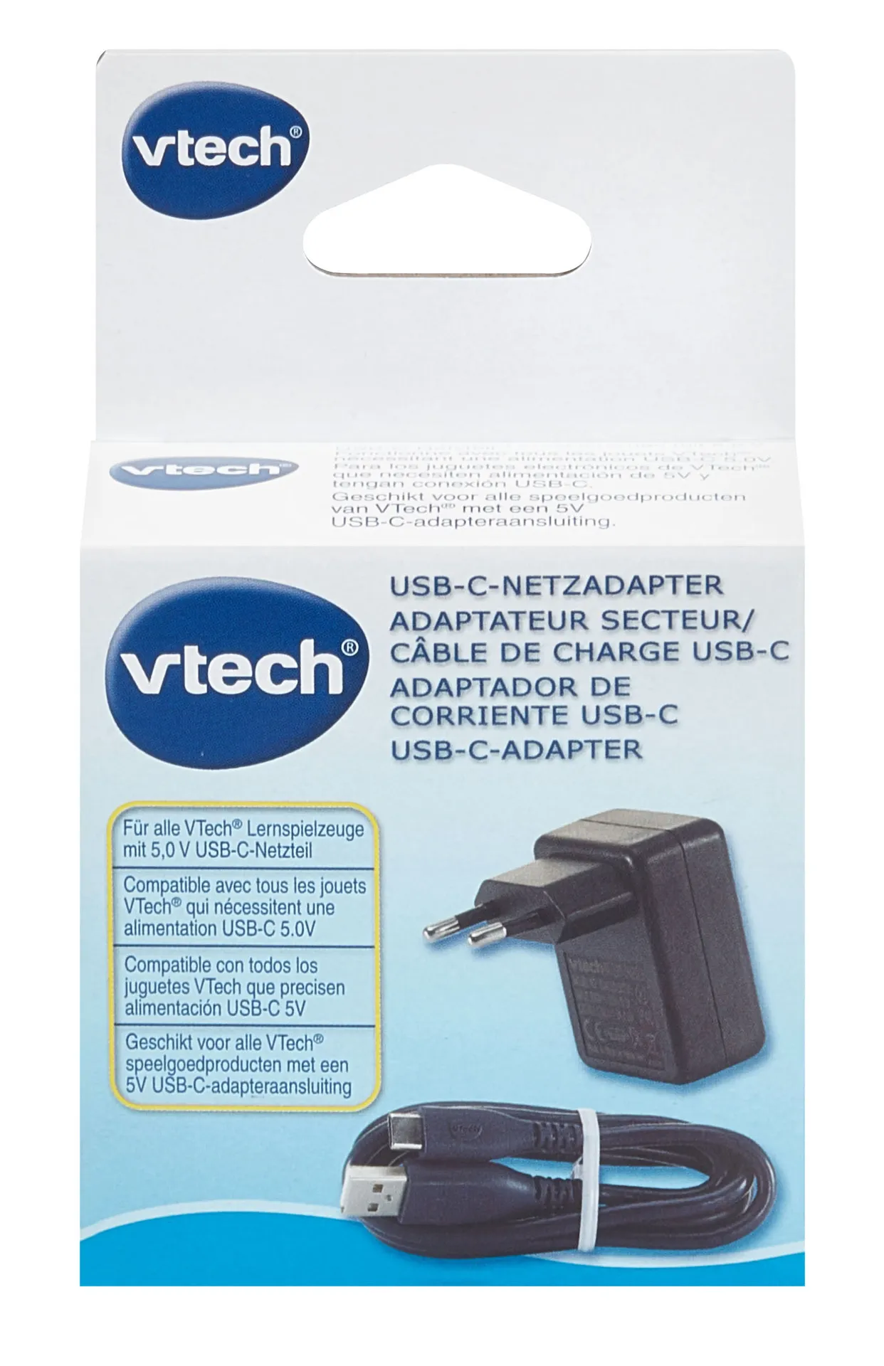 VTech USB-C-Adapter Weiß – Bild 2