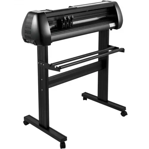 VEVOR Vinyl Schneidemaschine Schneideplotter 720 mm SignMaster Bodenständer, Plottermaschine Schnittgeschwindigkeit 10–800 mm / s, Schnittkraft 10-500 g, Schrittmotor, fünf Vinylrollen, 16 MB, 13,5 kg – Bild 9