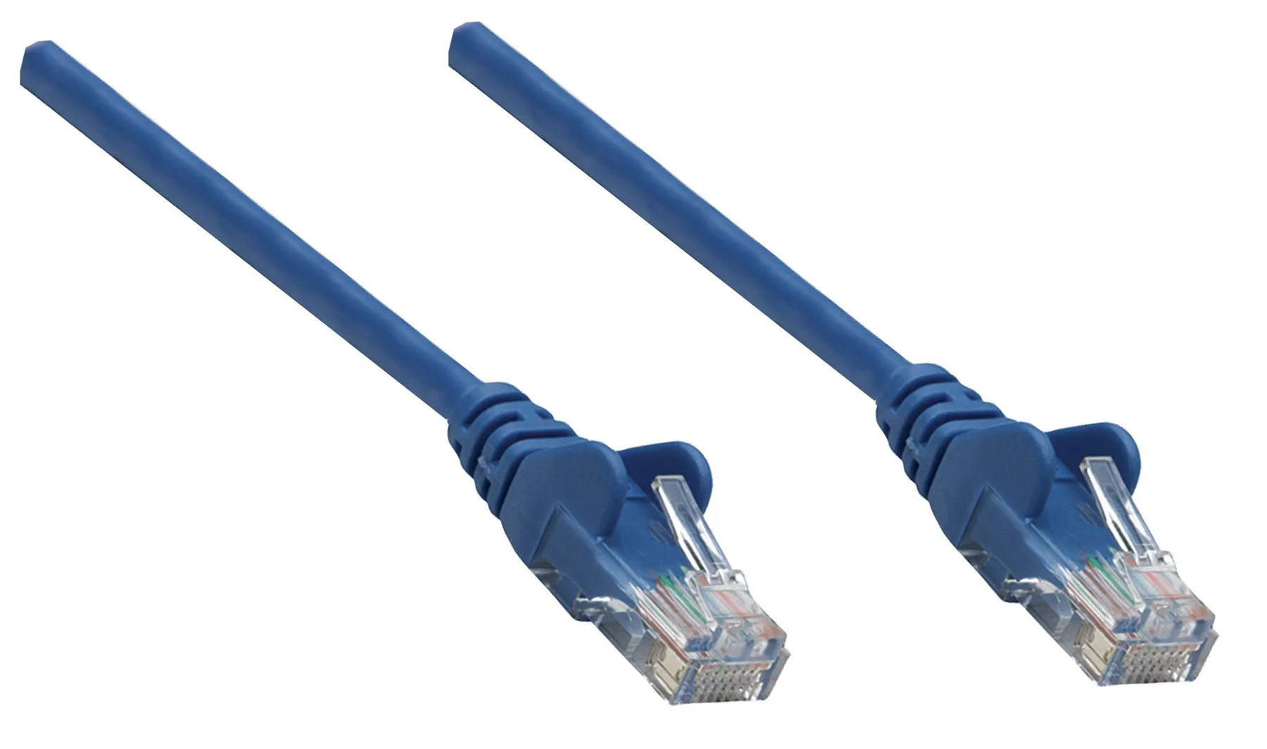 Intellinet Premium Netzwerkkabel, Cat6, S/FTP, 100% Kupfer, Cat6-zertifiziert, LS0H, RJ45-Stecker/RJ45-Stecker, 0,25 m, blau – Bild 2