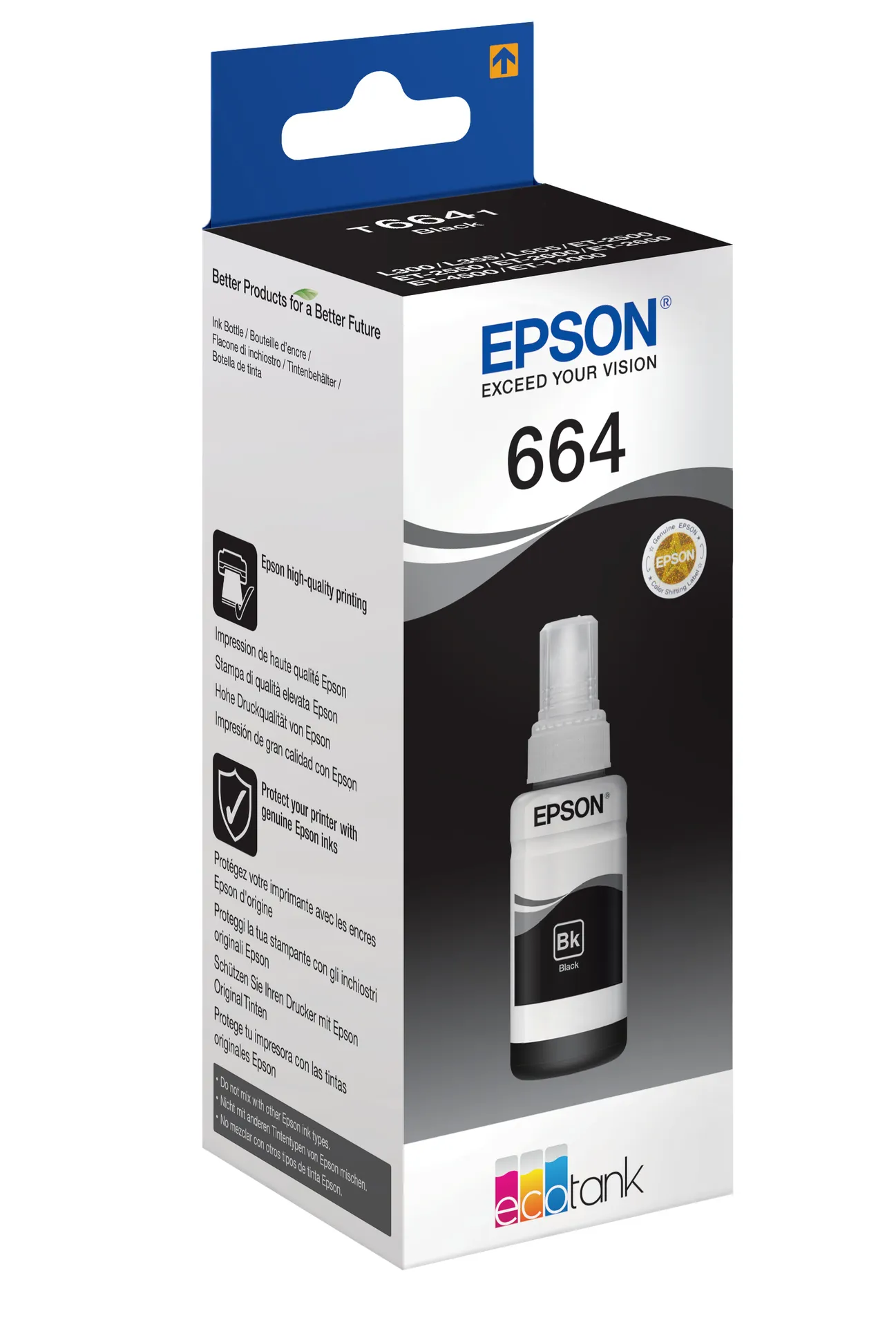 Epson 664 Ecotank Black ink bottle (70ml) – Bild 2