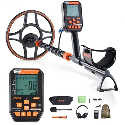 VEVOR Metalldetektor für Erwachsene 304,8 mm, Profi Metallsuchgerät mit 7 Modi, IP68 Wasserdicht, Hochpräziser Golddetektor mit Display, Kabellosen Kopfhörern, Verstellbarer Länge, zur Goldsuche VEVOR Metalldetektor für Erwachsene 304,8 mm, Profi Metallsuchgerät mit 7 Modi, IP68 Wasserdicht, Hochpräziser Golddetektor mit Display, Kabellosen Kopfhörern, Verstellbarer Länge, zur Goldsuche
