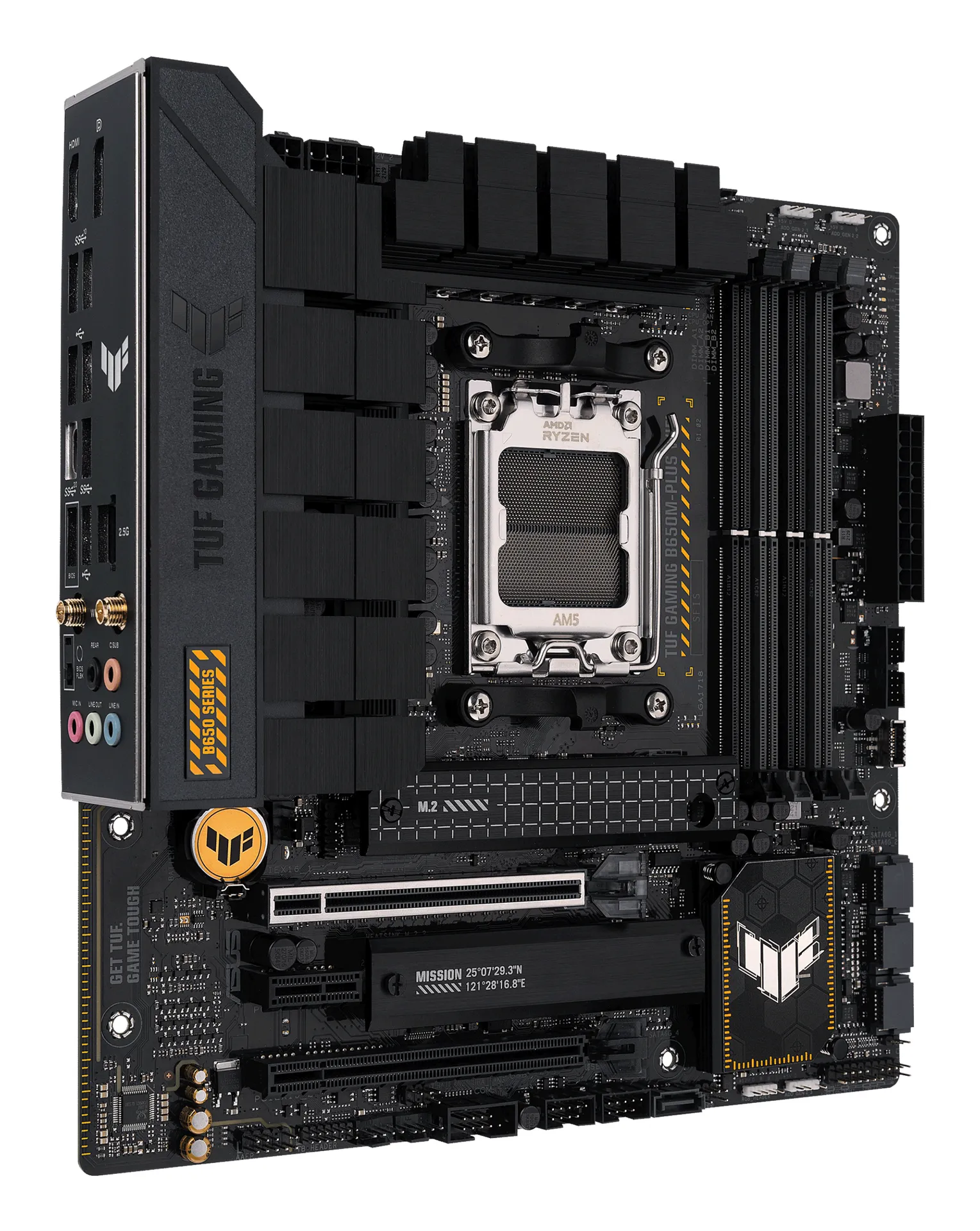 ASUS TUF GAMING B650M-PLUS WIFI AMD B650 Sockel AM5 micro ATX – Bild 3