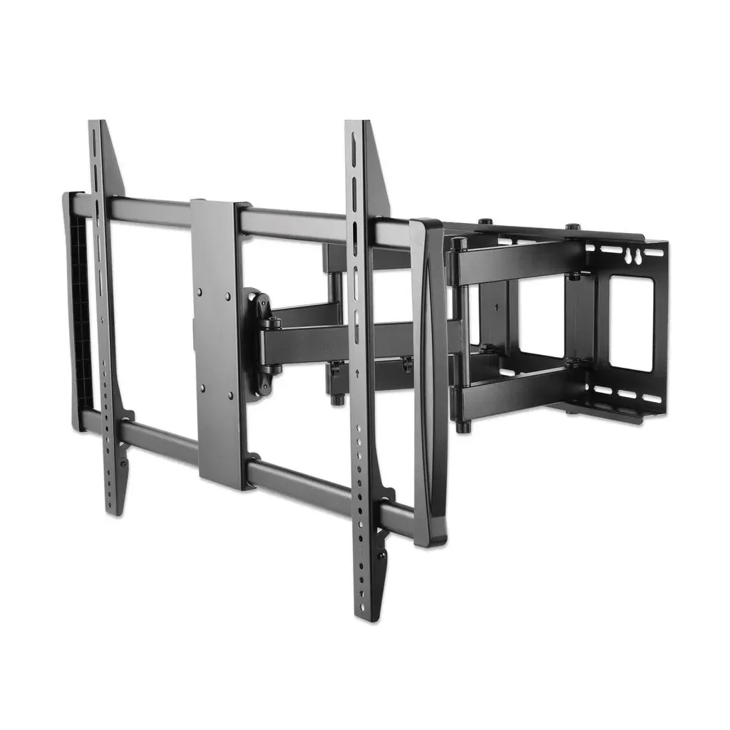 Manhattan Universal Wandhalterung für Großbildschirme, neig- und schwenkbar, Für Flachbildschirme und Curved Displays von 60" bis 100"* und bis zu 80 kg, neig- und schwenkbar sowie horizontal justierbar, schwarz – Bild 4