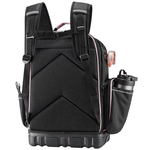 VEVOR Werkzeugrucksack, 56 Taschen, Werkzeug-Aufbewahrungs-Organizer, Backpack mit Laptopfach, Baustellenrucksack, Werkzeugtasche für Elektriker, Reparaturarbeiter & Heizungstechniker – Bild 9