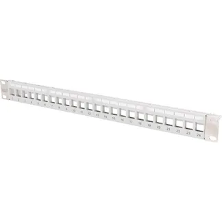Modulares Patchpanel, 24-Port, unbestückt Modulares Patchpanel, 24-Port, unbestückt