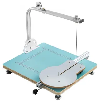 VEVOR Heißdrahtschneider Schaumstoffschneidemaschine 20CM Foam Cutting Machine Hot Wire Foam Cutter Einstellbare Temperatur Skalierte Werkbank 77 x 36 x 35,5 cm VEVOR Heißdrahtschneider Schaumstoffschneidemaschine 20CM Foam Cutting Machine Hot Wire Foam Cutter Einstellbare Temperatur Skalierte Werkbank 77 x 36 x 35,5 cm